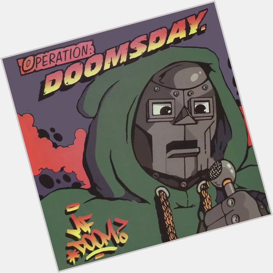 Happy Birthday MF DOOM! What\s your favourite record by the super villain? 