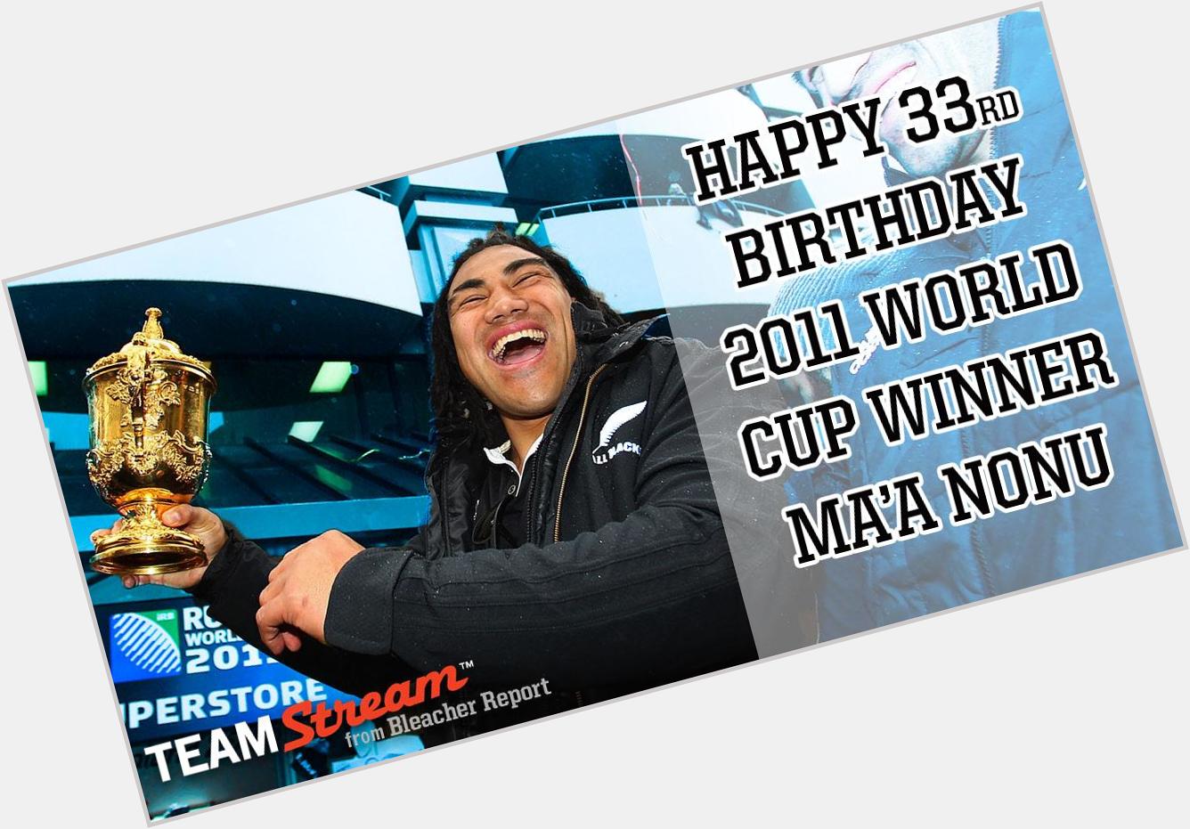 He\s terrorised the for 12 years but we still like him 

Happy birthday legend Ma\a Nonu 