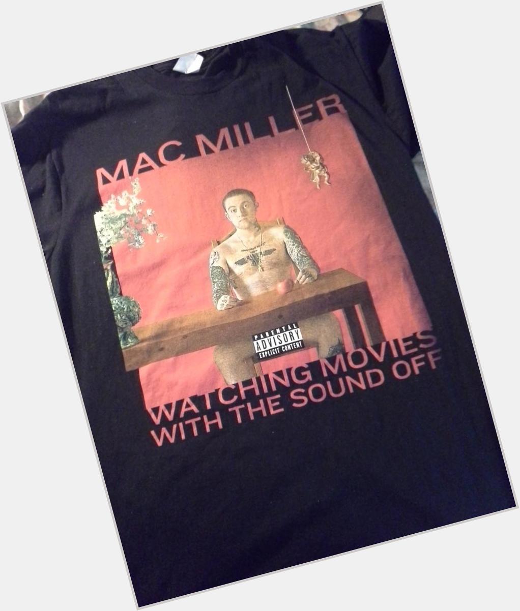I\m going to wear my Mac Miller shirt to celebrate his birthday! HAPPY BIRTHDAY 