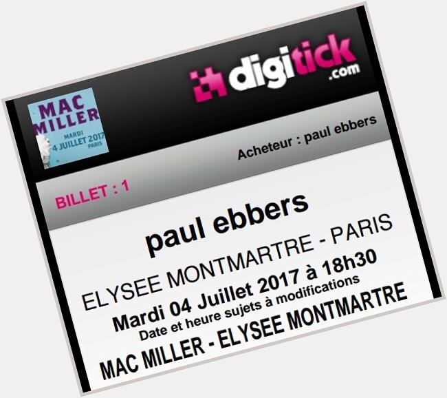 Happy birthday mac miller see you 4 july in Paris ! 