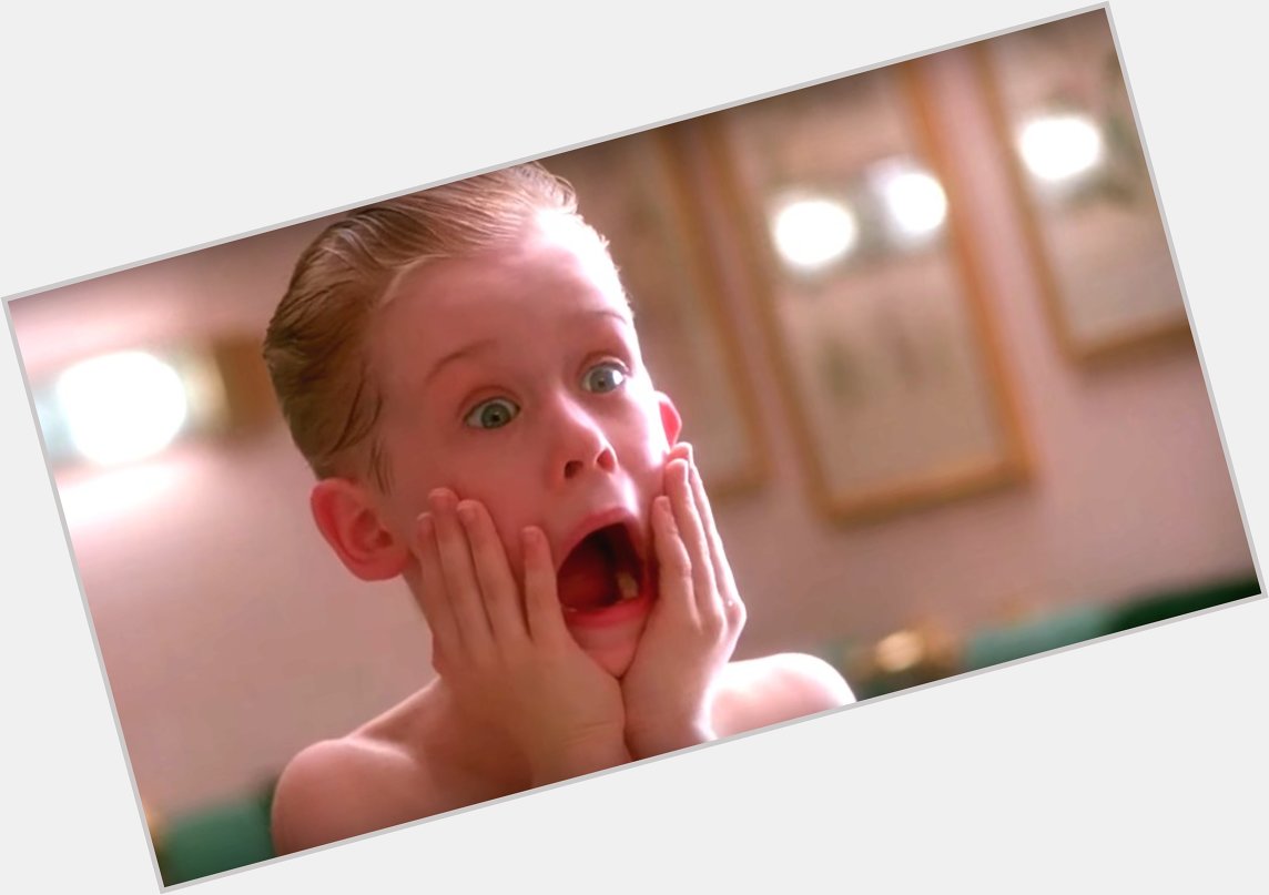Happy birthday to one of the greats, Macaulay Culkin. August too early to talk about our Christmas programme? 