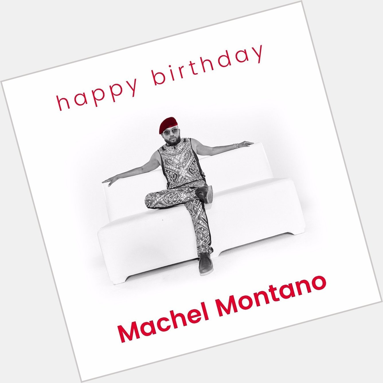 , we say Happy Birthday to the one and only MR.FETE, Machel Montano!    
