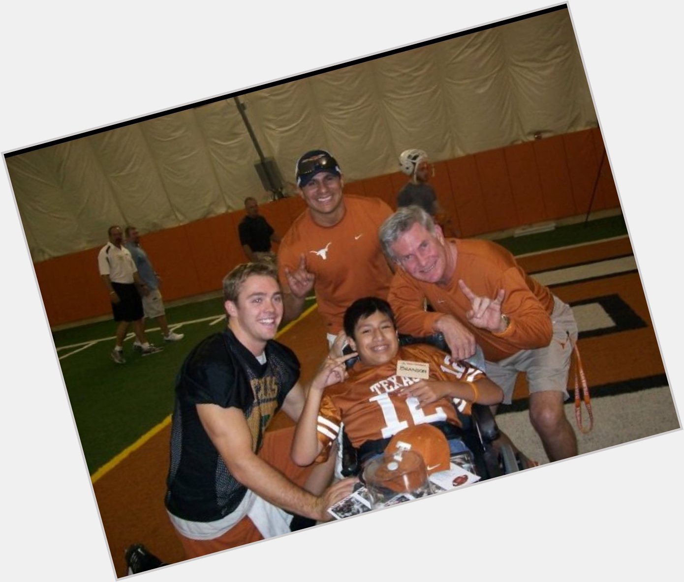 Happy bday to coach Mack brown 