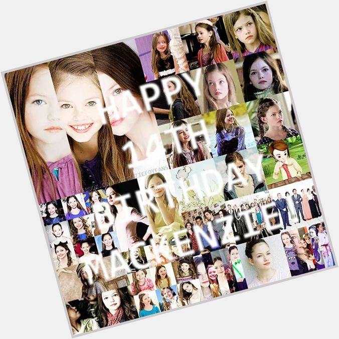 Happy Birthday to our little Renesmee! (Mackenzie Foy.)

We hope you spend a perfect day.  