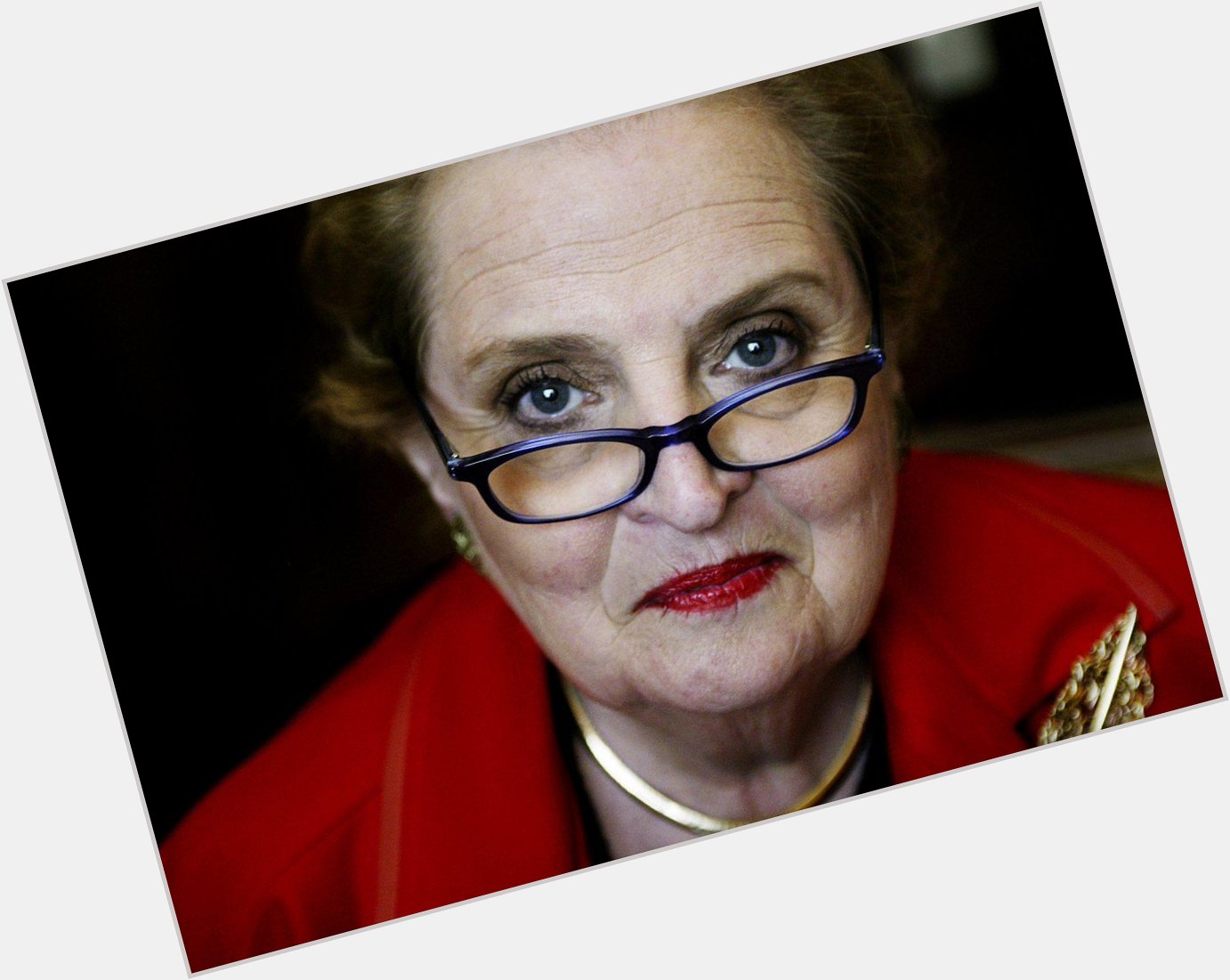 On our first female was born! Happy Birthday, Madeleine Albright! 