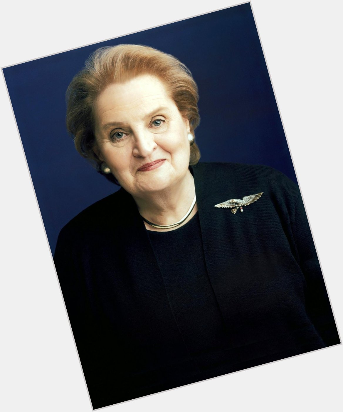 Happy birthday, Madeleine Albright. 
