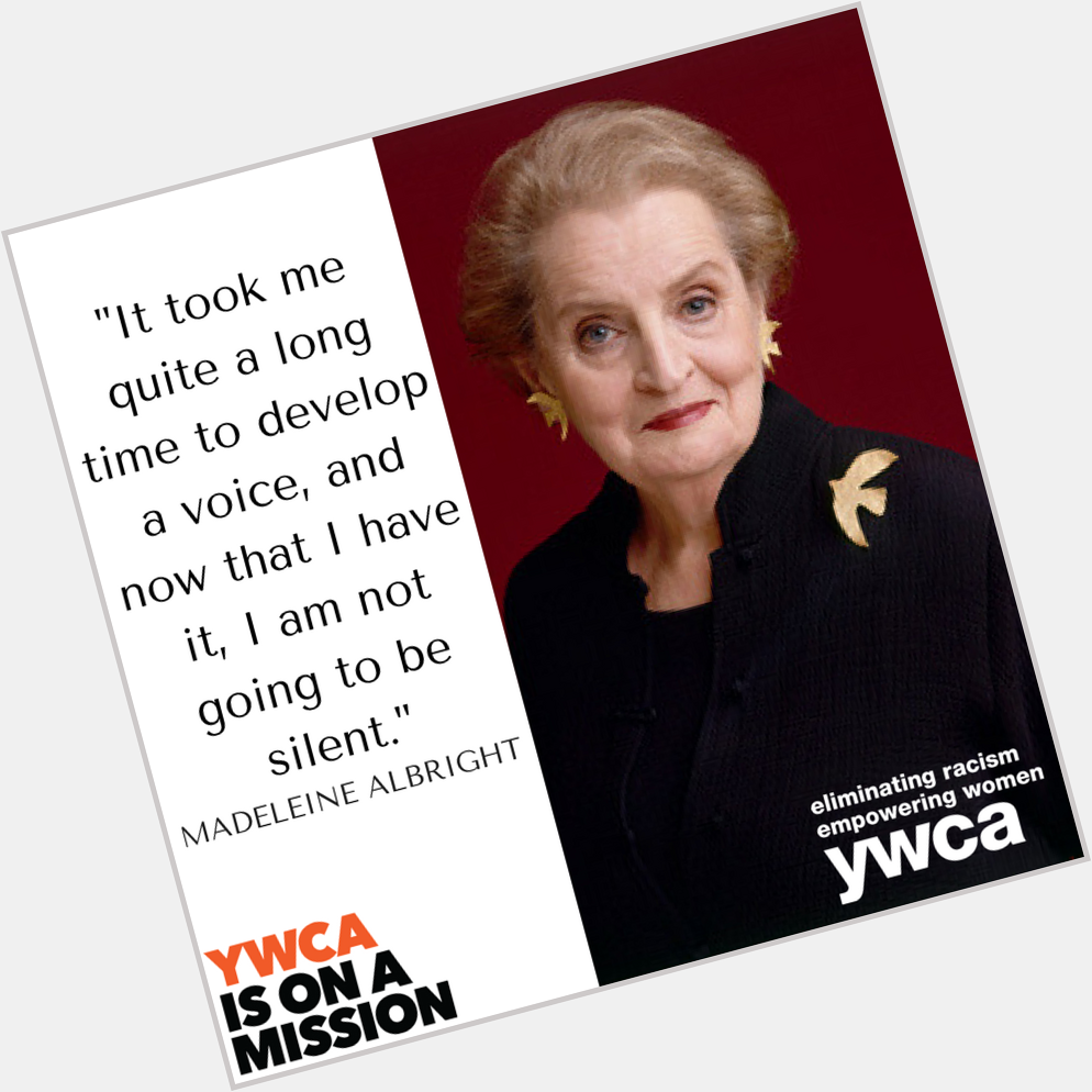 Happy 80th birthday to Madeleine Albright - the first female Secretary of State! 