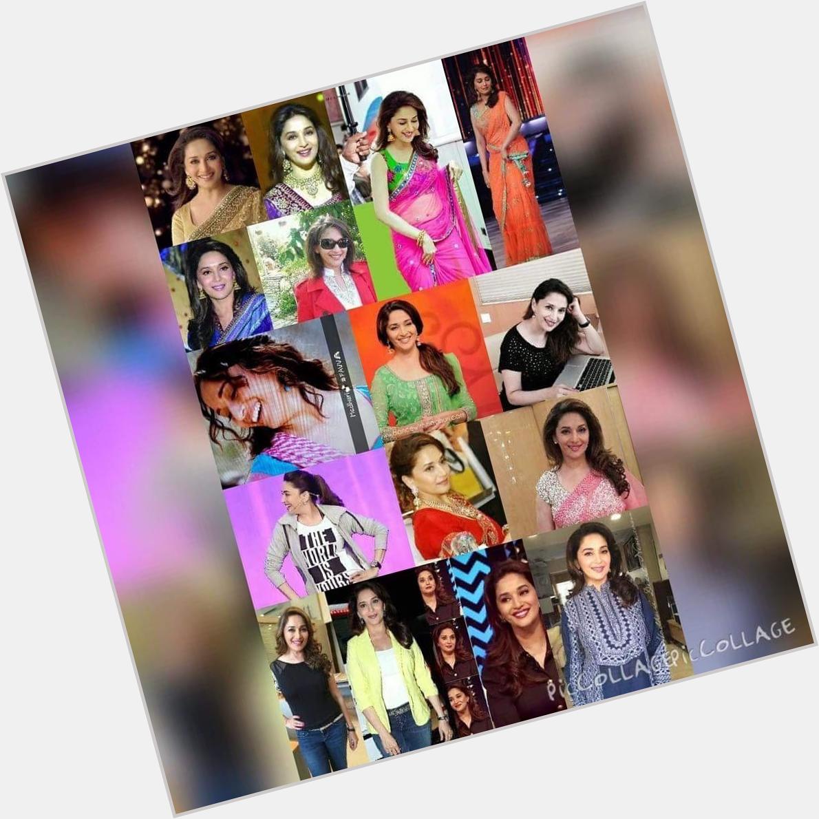   HAPPY BIRTHDAY TO MY FAV, MADHURI DIXIT . You define perfection . Love her the most 