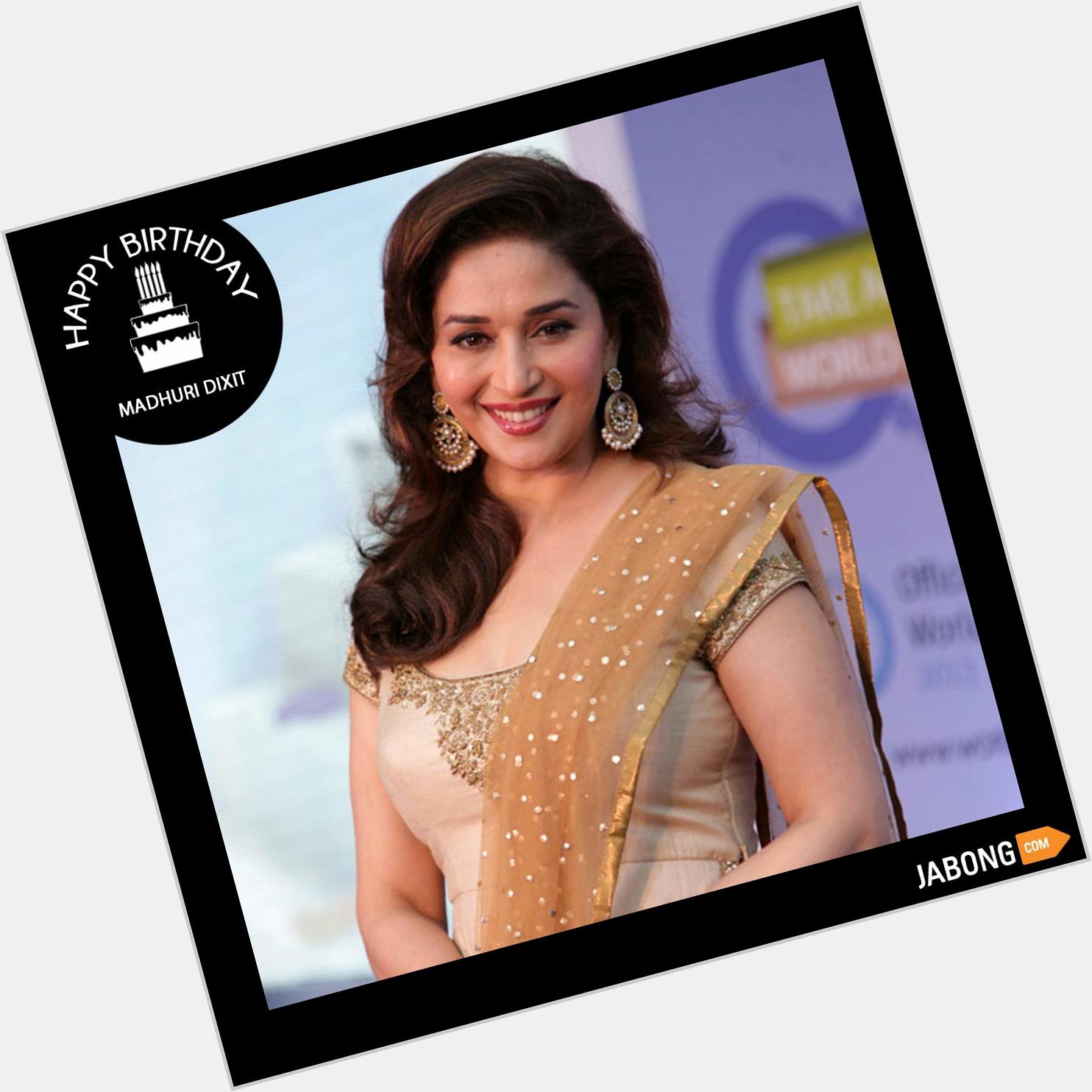 Here\s wishing a very happy birthday to Bollywood\s dance queen, Madhuri Dixit! 