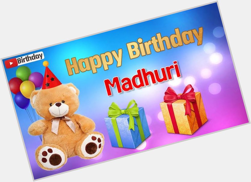 Happy birthday Madhuri dixit- Nene
Many many happy returns of the day. 
