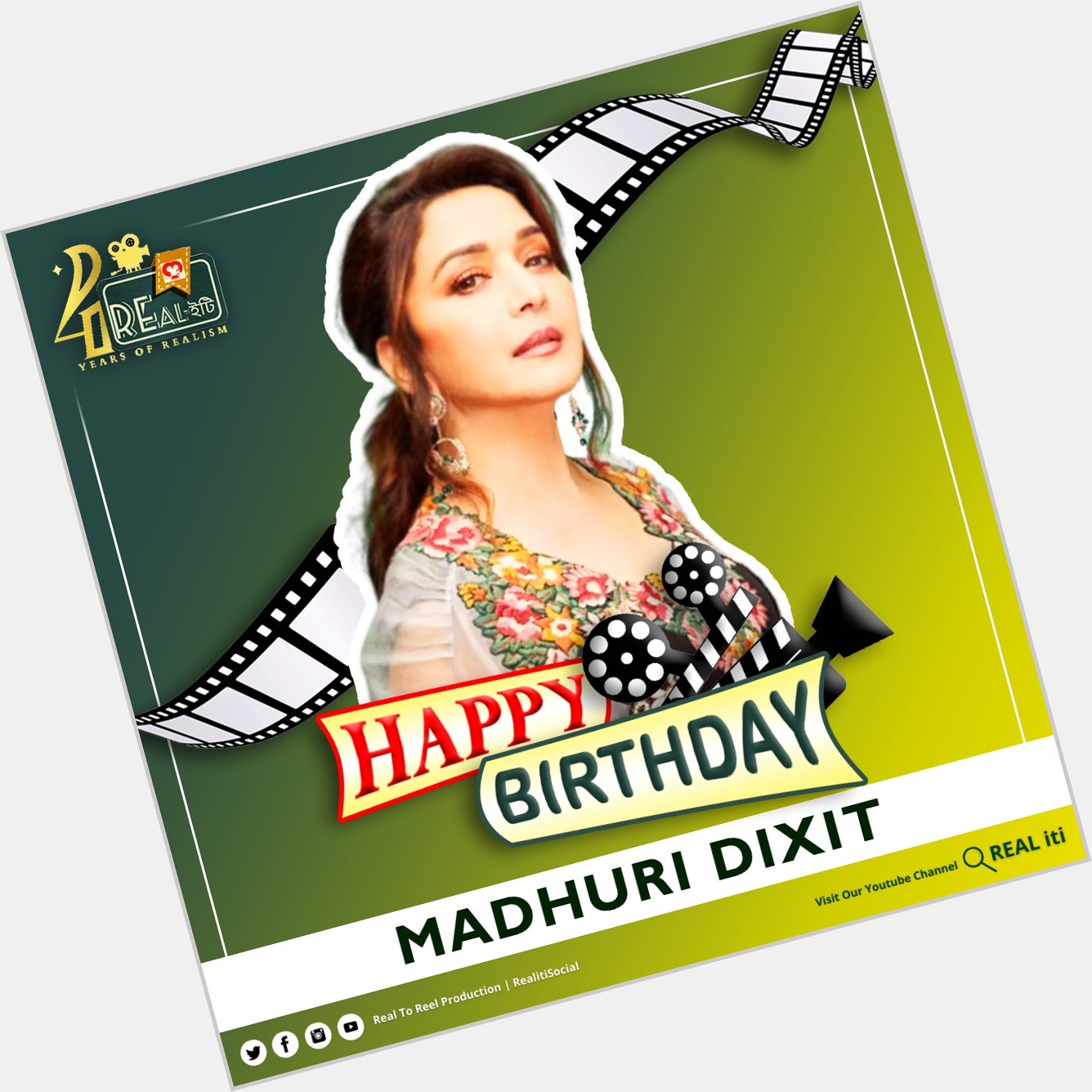 Happy Birthday Madhuri Dixit       