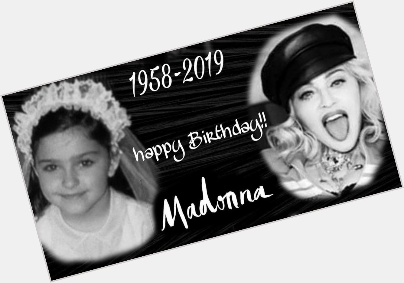 Happy 61st Birthday Madonna! I love you so much! Xx 