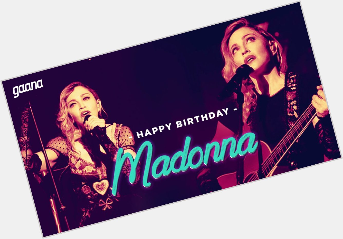 Wishing the \Queen Of Pop\, a very Happy Birthday! Play her hits here:  