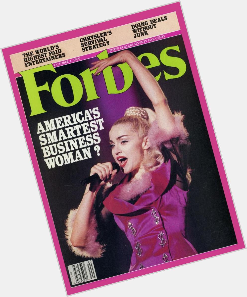 Madonna turned 60 years old today: inside her 1990 Forbes cover story
 