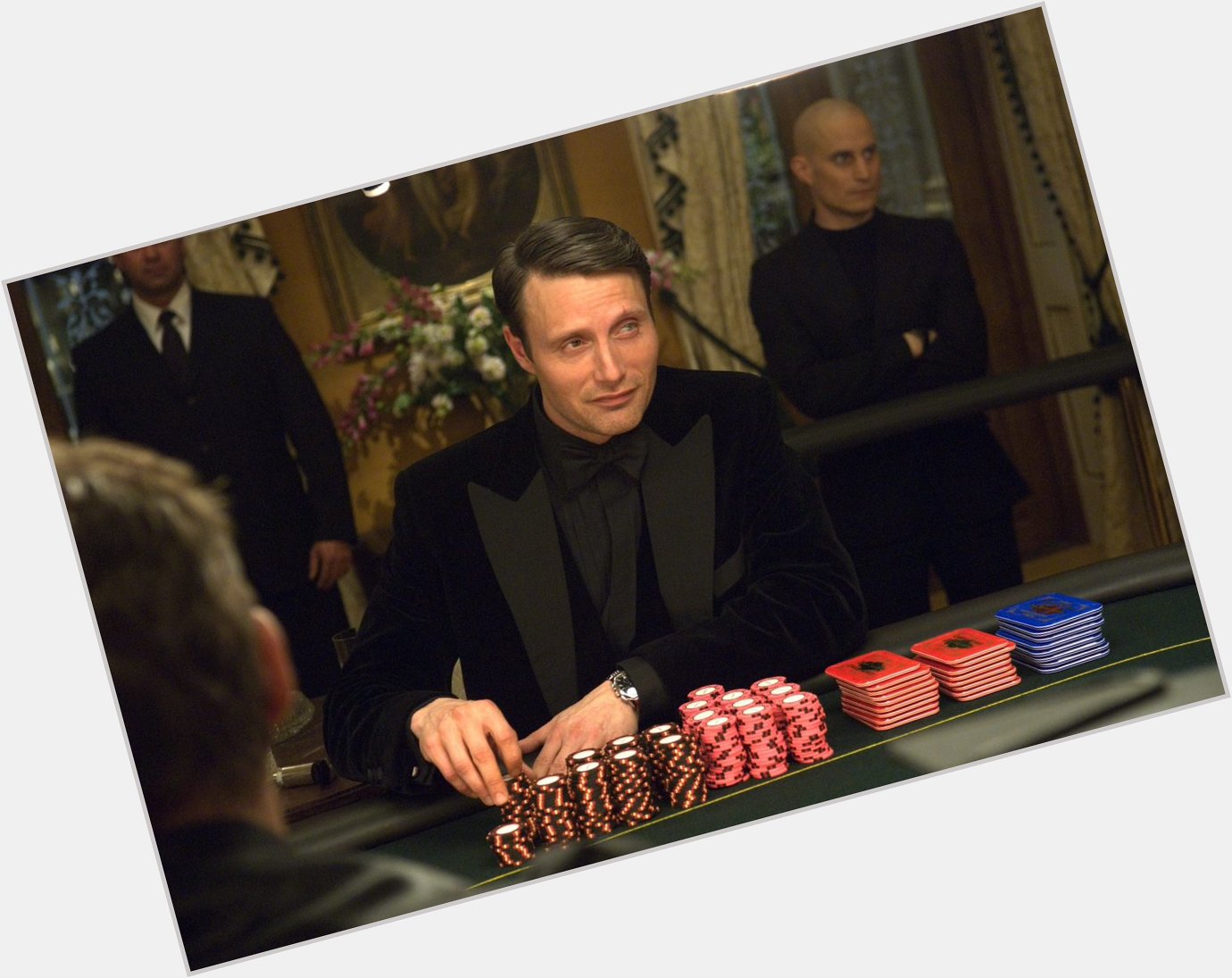 Happy 55th birthday Mads Mikkelsen! I hope our little game isn t causing you to perspire?        