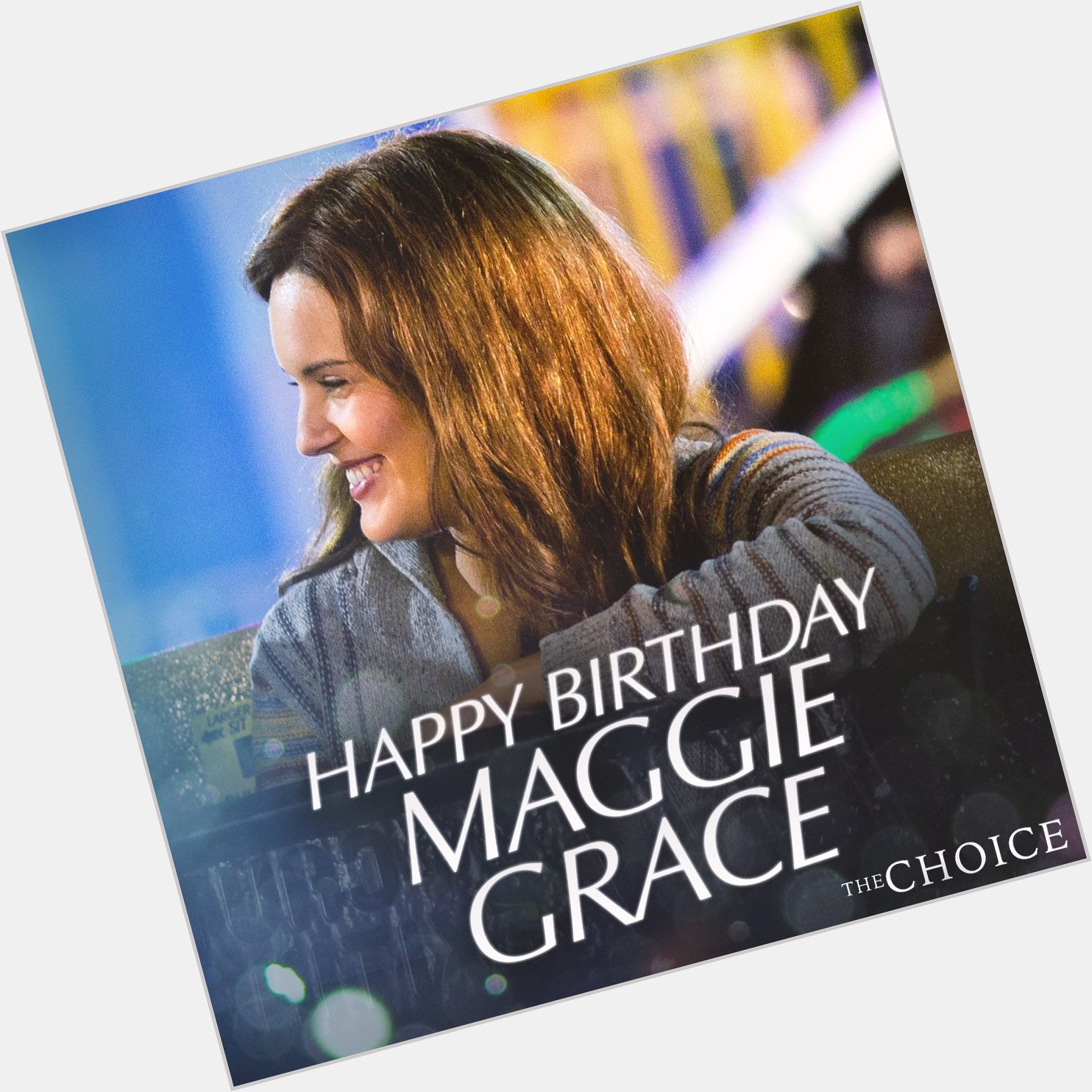 Join us in wishing the amazing Maggie Grace a happy birthday! 