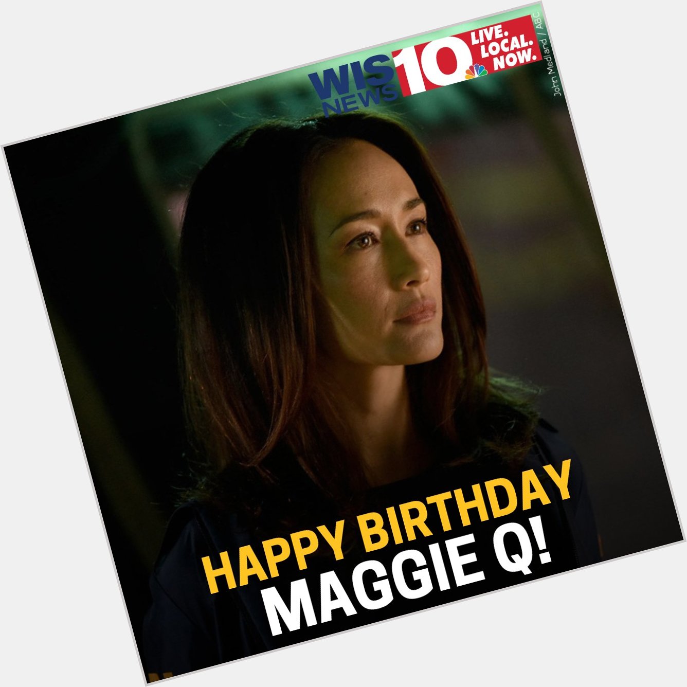 Happy birthday Maggie Q! 