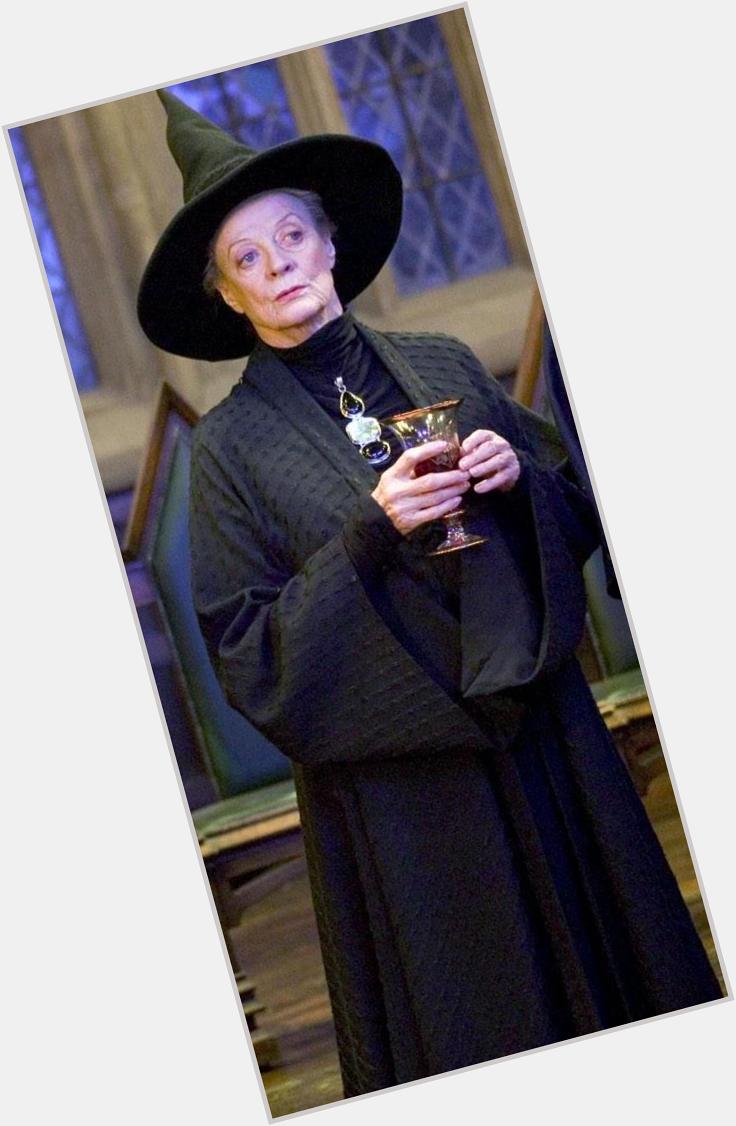 Happy Birthday, Maggie Smith ! Pemeran Prof. McGonagall di film :) 