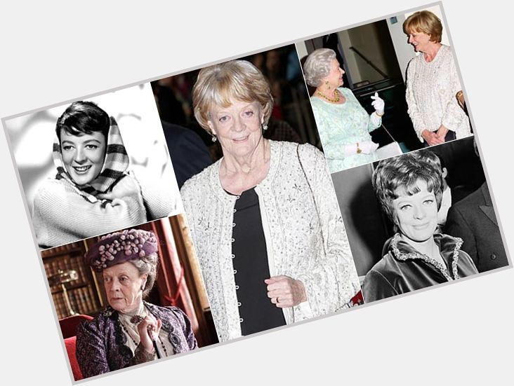 Happy birthday to Dame Maggie Smith!  
