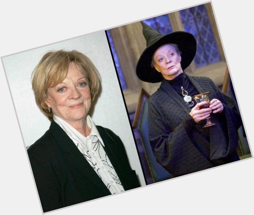 December 28: Happy Birthday, Maggie Smith! She played Professor Minerva McGonagall in the films. 