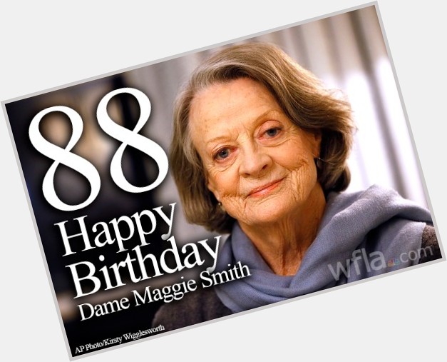Happy Birthday to Dame Maggie Smith! The legendary actress turns 88 today.   