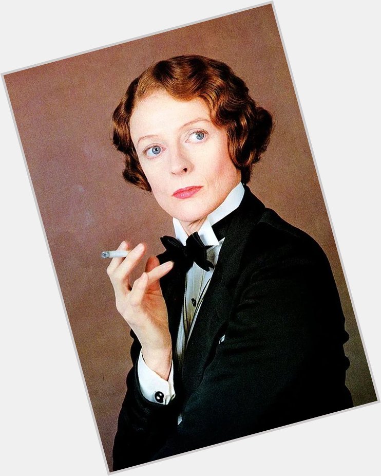 Happy birthday to maggie smith, who did a fabulous job confusing me as a teenager 