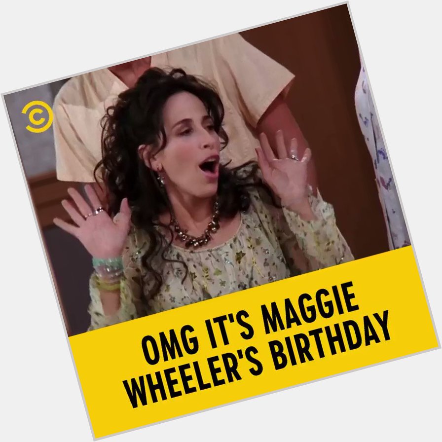 WHAT. AN. ICON.

Happy birthday to Maggie Wheeler AKA Janice  