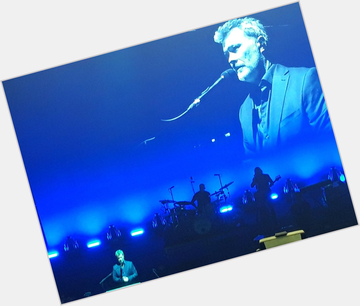 Happy birthday to Magne Furuholmen! It\s been one year since I last saw A-ha live in Glasgow. My last gig of 2019. 