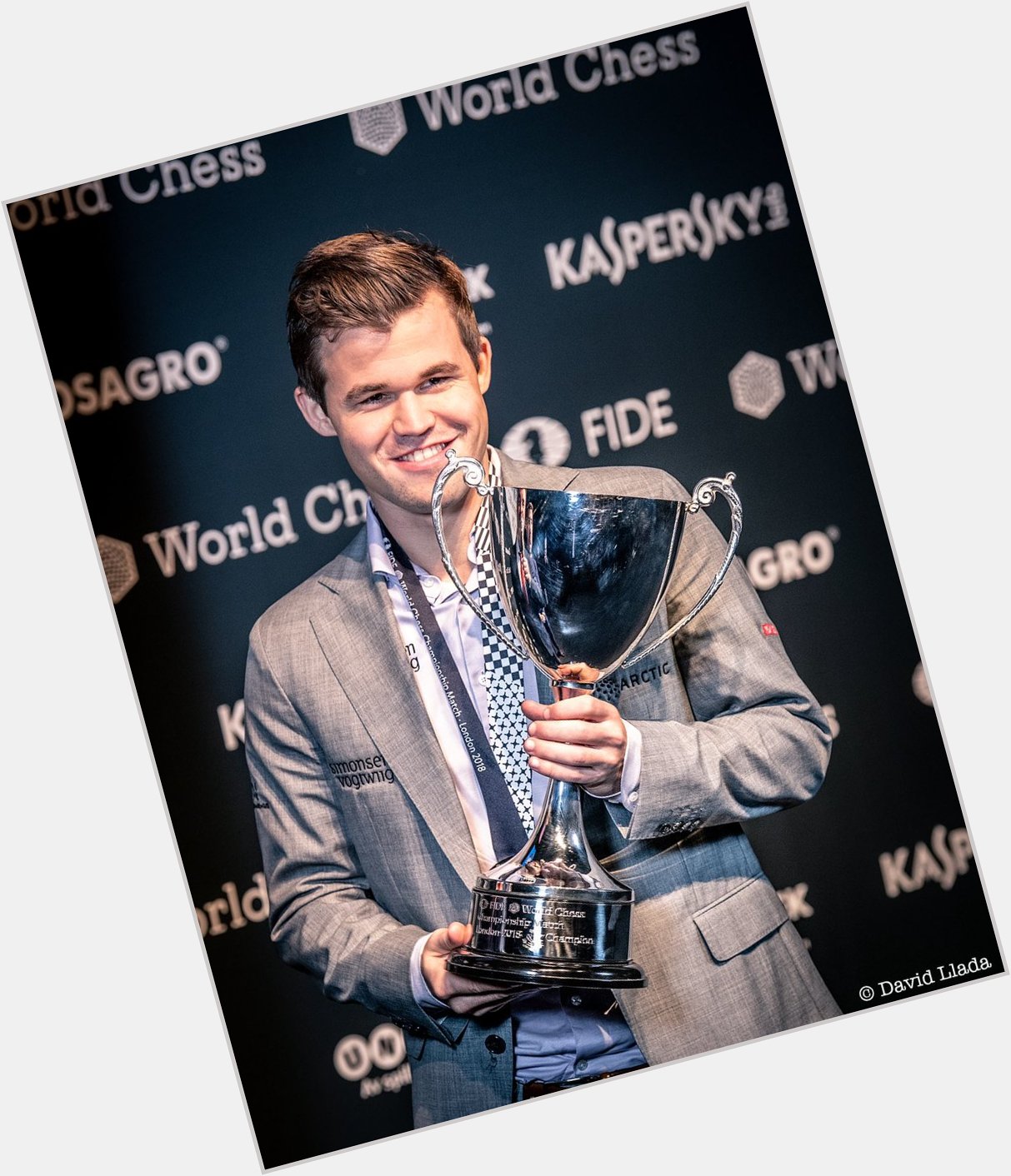 The four-time World Chess Champion Magnus Carlsen turns 28 today. Happy birthday, 