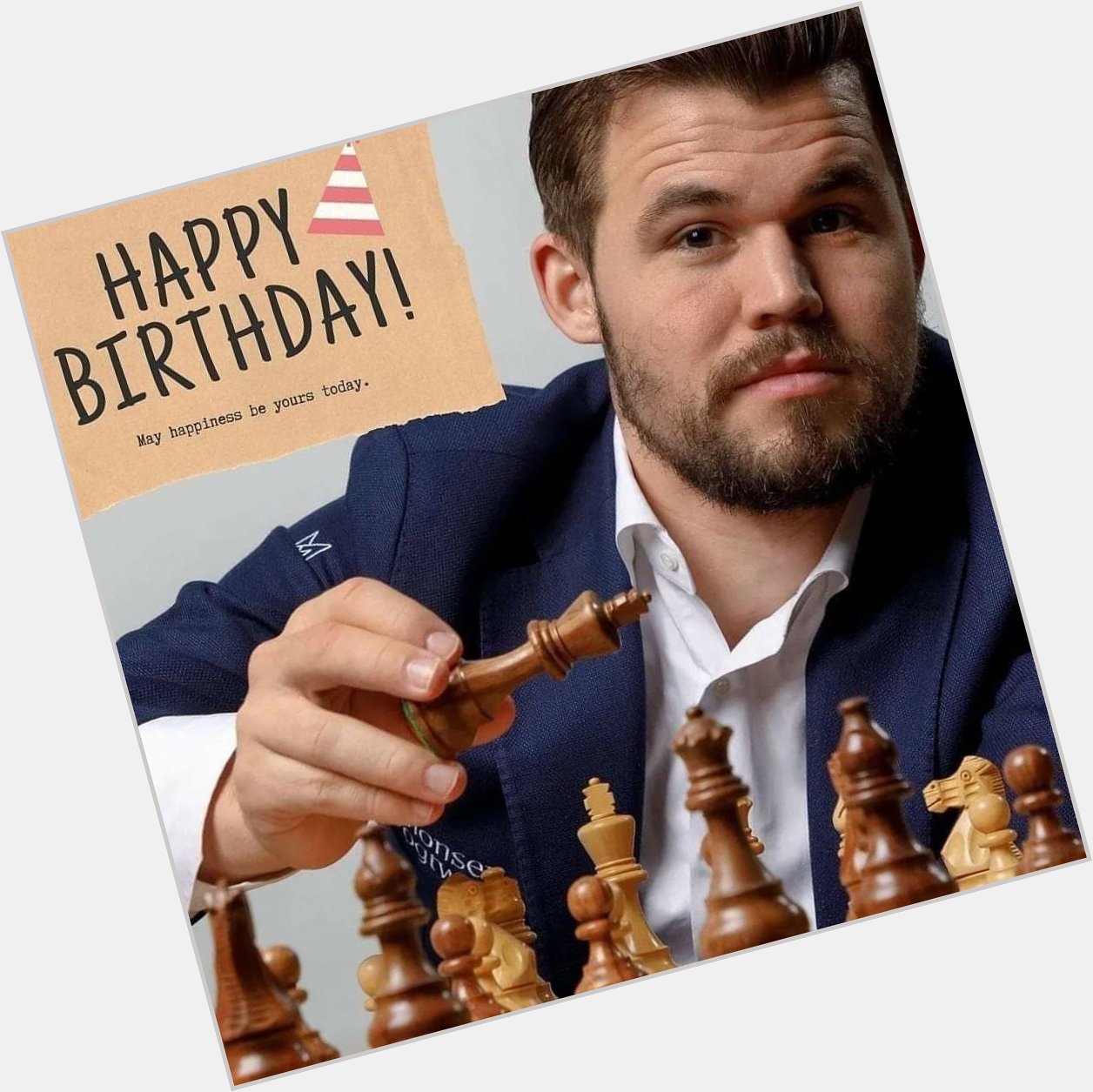 Happy Birthday Magnus Carlsen 