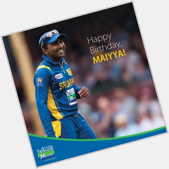 Happy Birthday to the Cricket Legend, Mahela Jayawardene! 