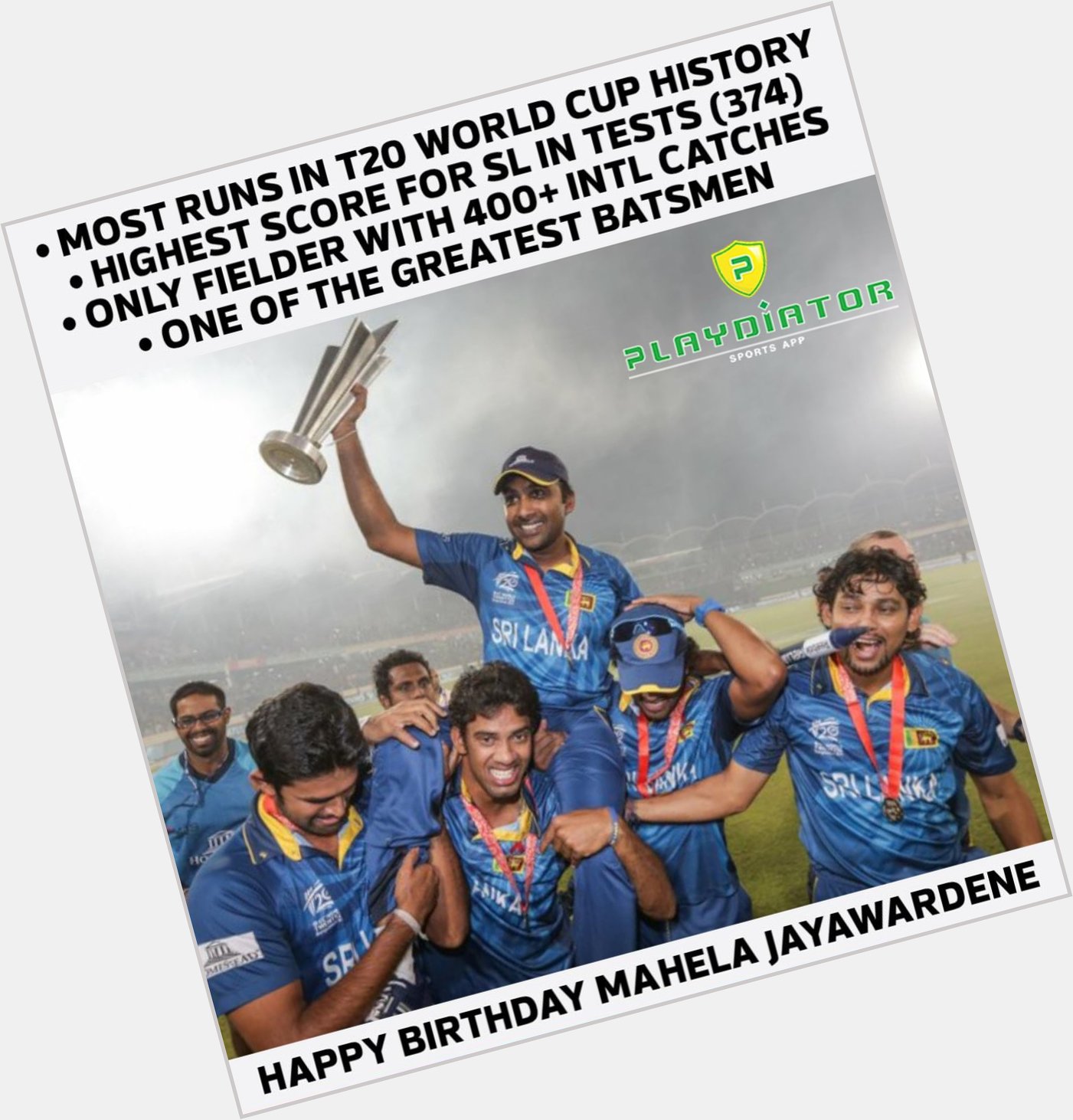 Wishing Mahela Jayawardene, a very happy birthday  