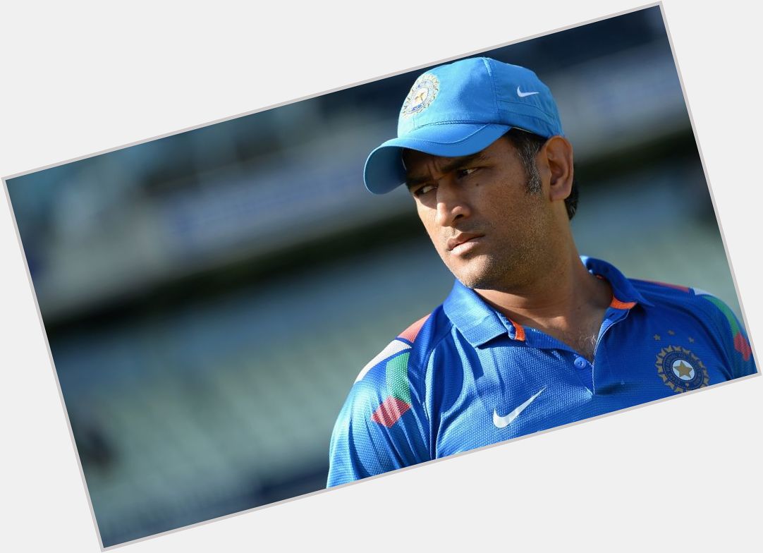 Happy birthday legend mahendra singh dhoni..  may you always be happy in your life 