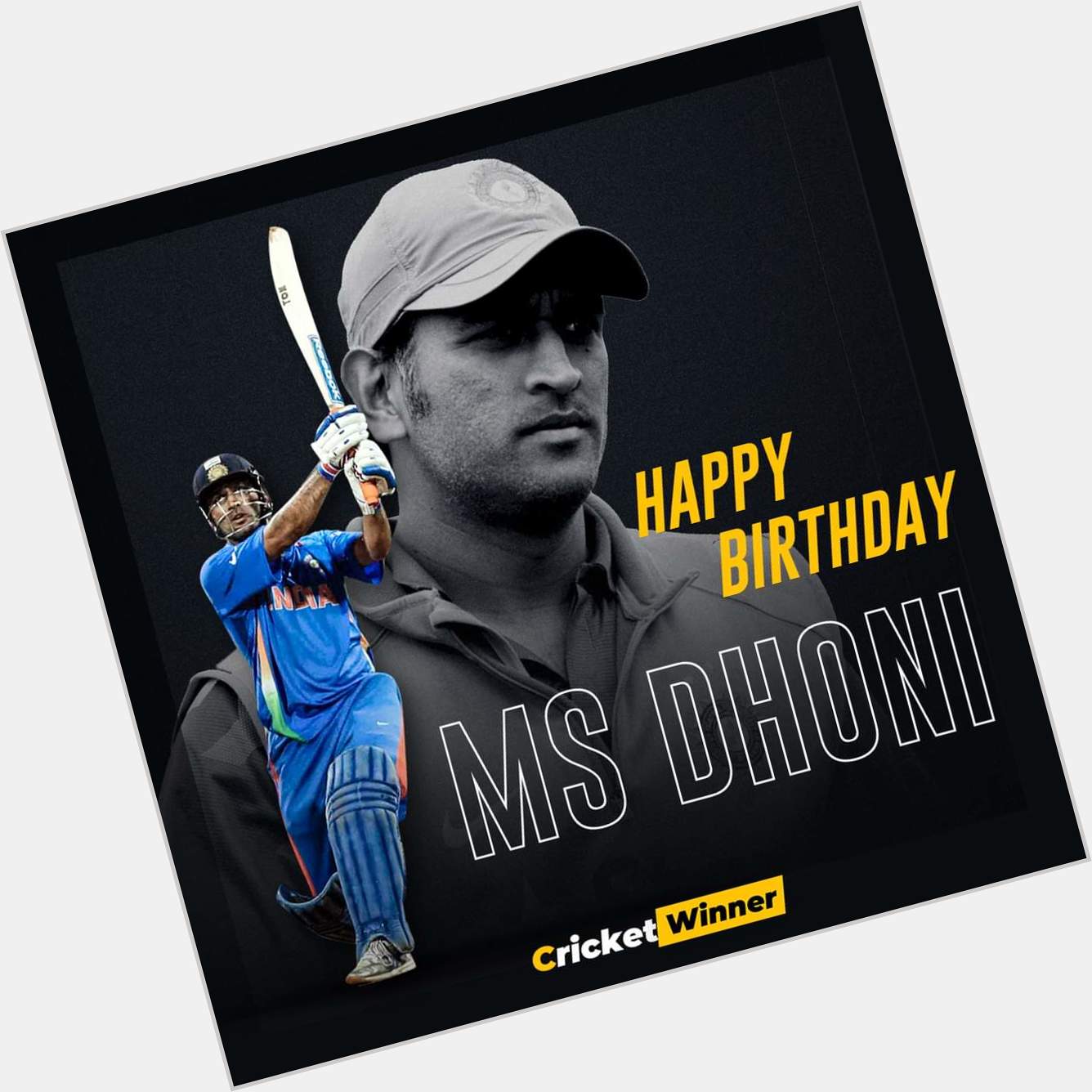 It\s Mahi Day!!

Here\s wishing the legend Mahendra Singh Dhoni a very Happy Birthday. 