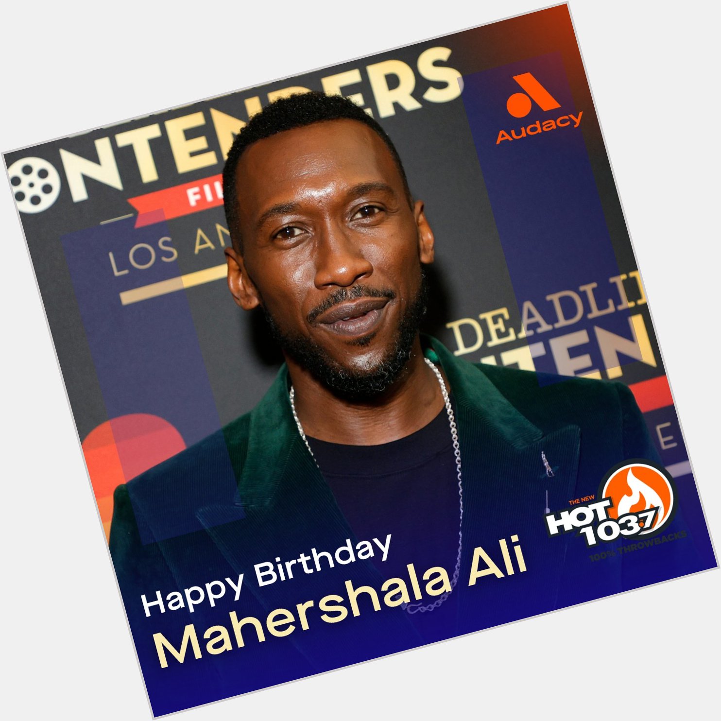 Happy 48th birthday to Mahershala Ali. Not gonna lie, I\m super excited to see him play \Blade\. 