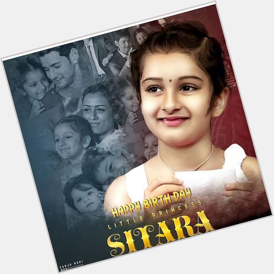 Superstar Mahesh Babu little princess Sitara happy birthday    dhfm 
