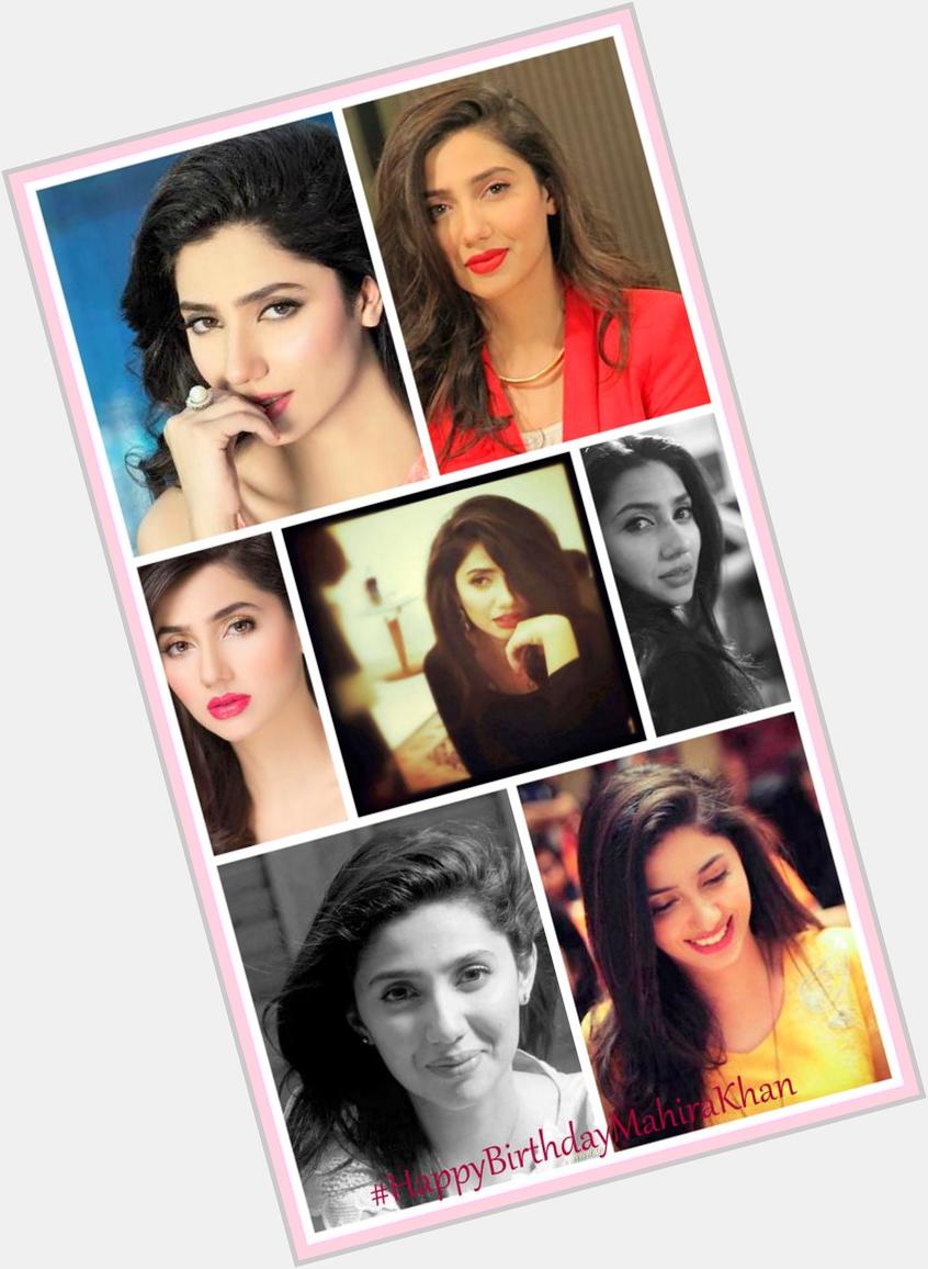 Happy birthday Mahira Khan.  Lots of love and blessings for you. 