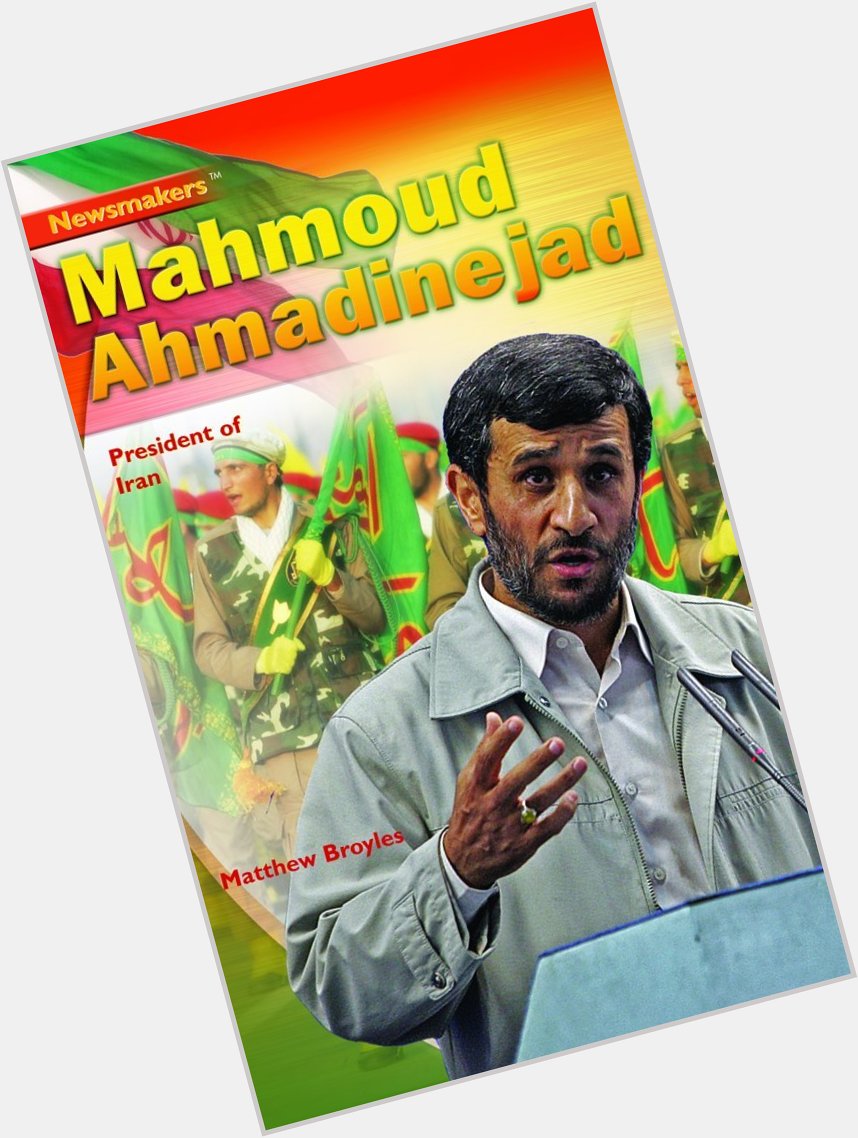 October 28:Happy 63rd birthday to the former president of Iran,Mahmoud Ahmadinejad (\"2005-2013\") 