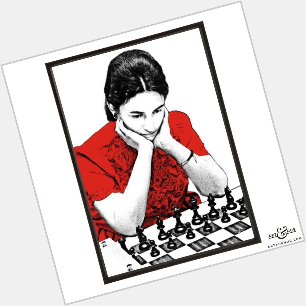 Happy birthday to Maia Chiburdanidze! The second ever woman grandmaster is 61 today.   