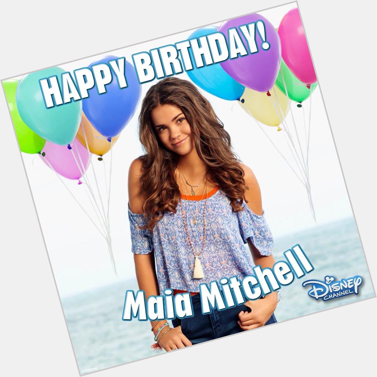 When Maia Mitchell had the same birthday as your sister ahah happy birthday Maia and my sister Lucie   