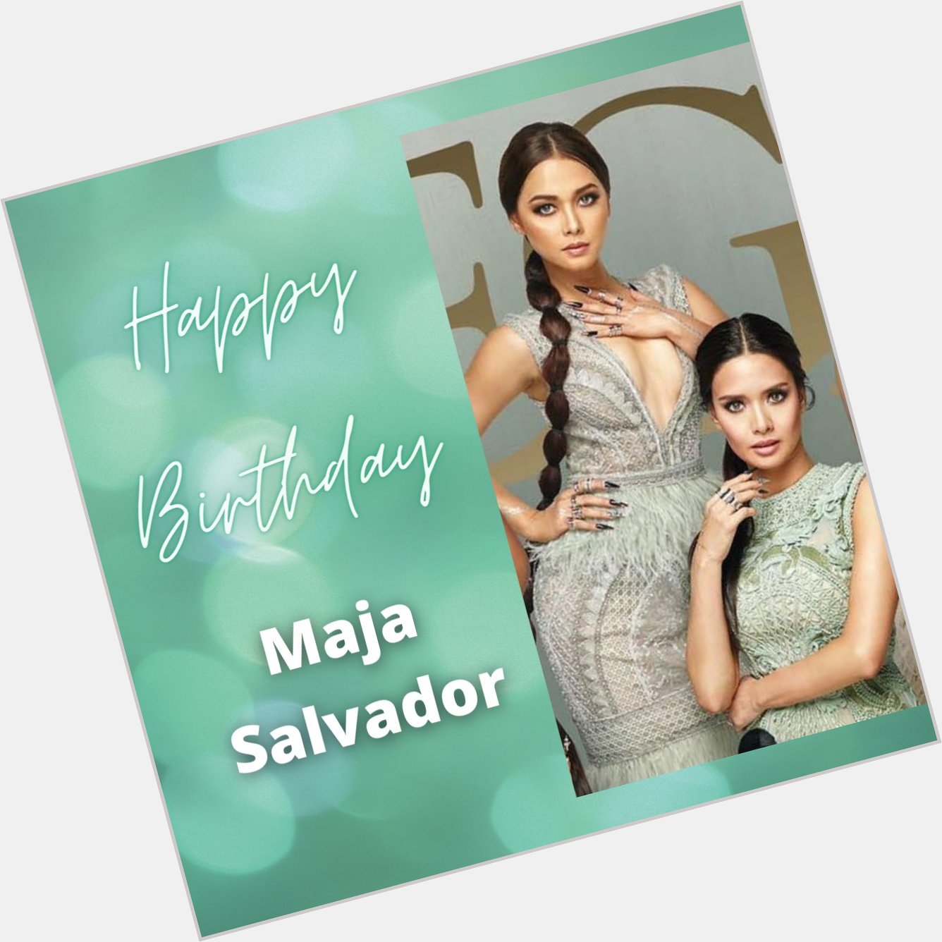 Happy Birthday, Ms. Maja Salvador!    