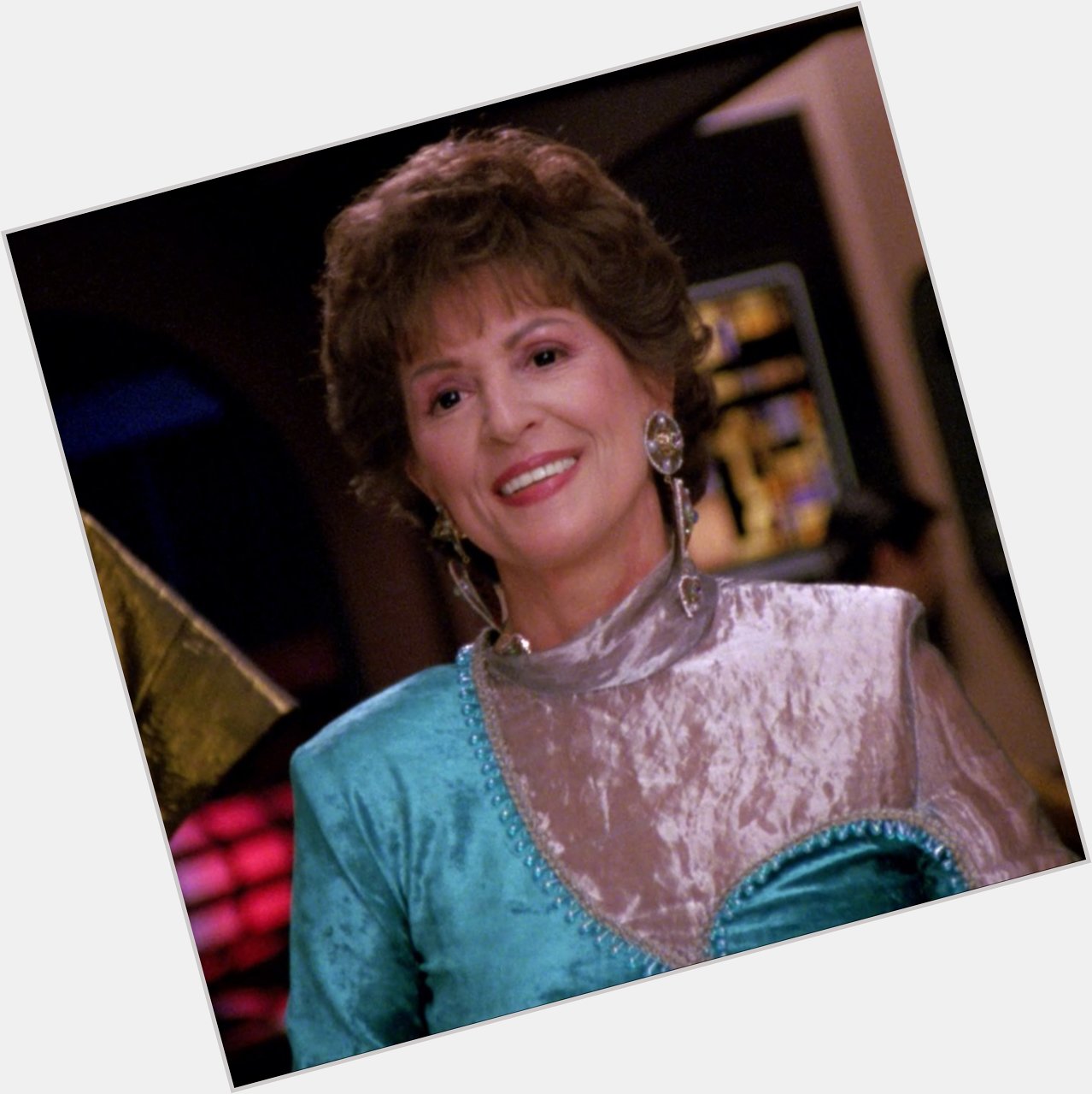 Wishing Majel Barrett-Roddenberry a happy birthday on what would have been her 90th birthday   