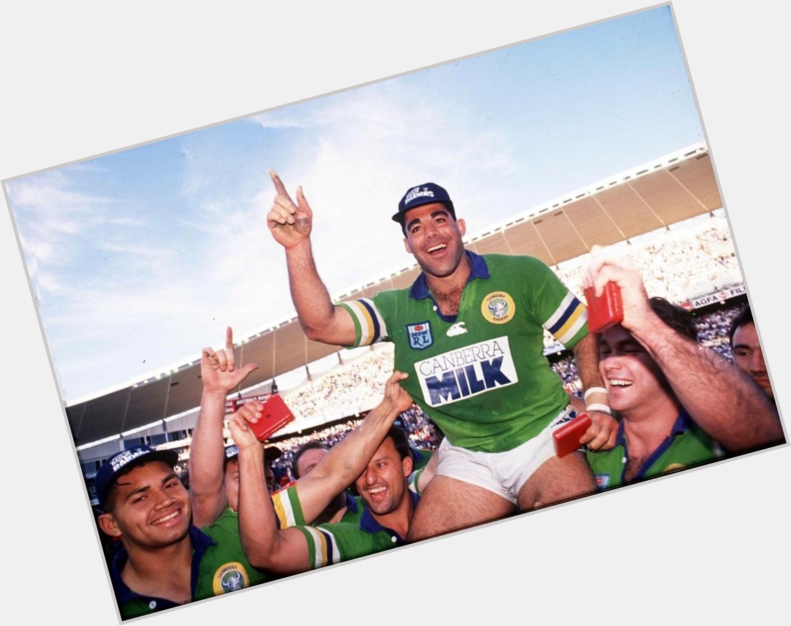 Happy 60th birthday to the mighty Mal Meninga. One of the greats. 