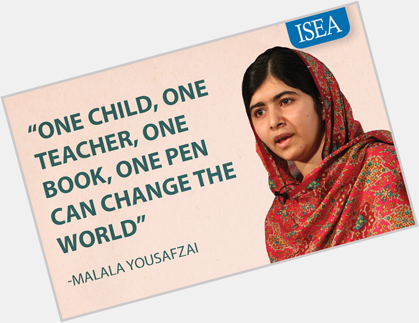 Help us wish Malala Yousafzai a happy birthday. Thank you for all you\ve done for women\s education around the world. 