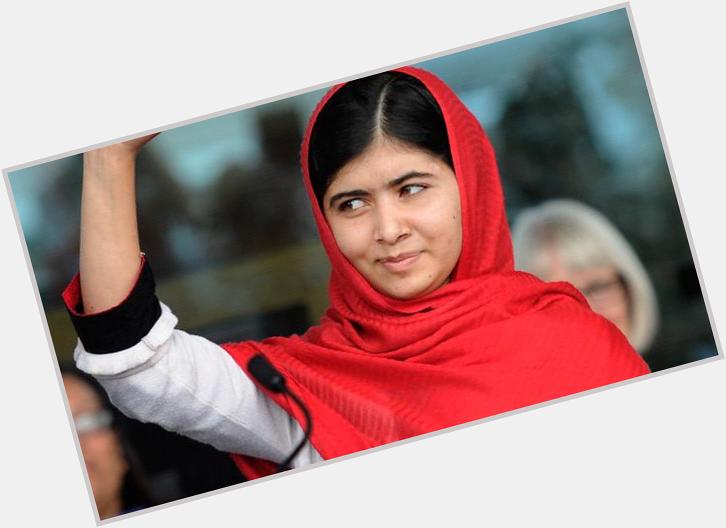 Happy birthday malala yousafzai. you are a hero and a role model for the world. thank you for everything you do! 