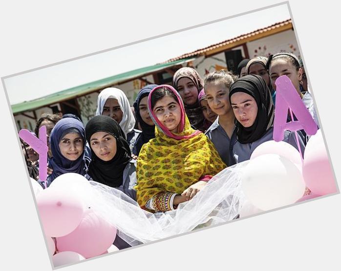 BuzzFeed : Happy 18th birthday, Malala Yousafzai! (via message  