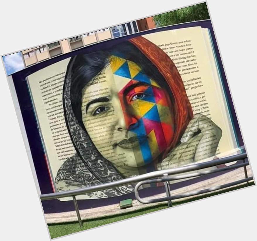 Happy birthday Malala yousafzai. 
More power to you.   