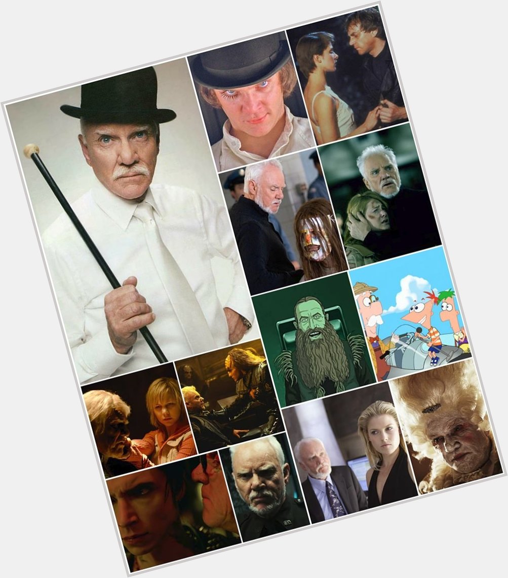 Happy 77th Birthday to Malcolm McDowell. 