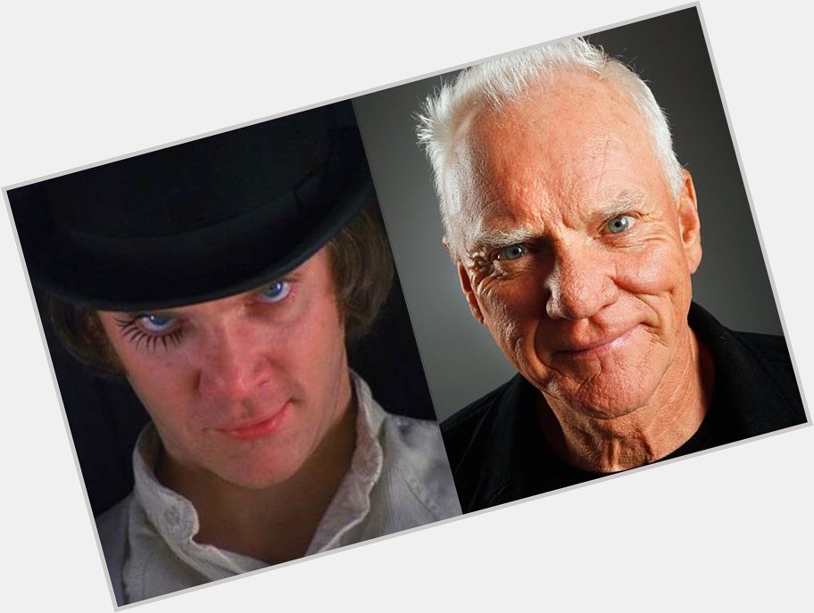 A very happy 79th birthday to Malcolm McDowell!   
