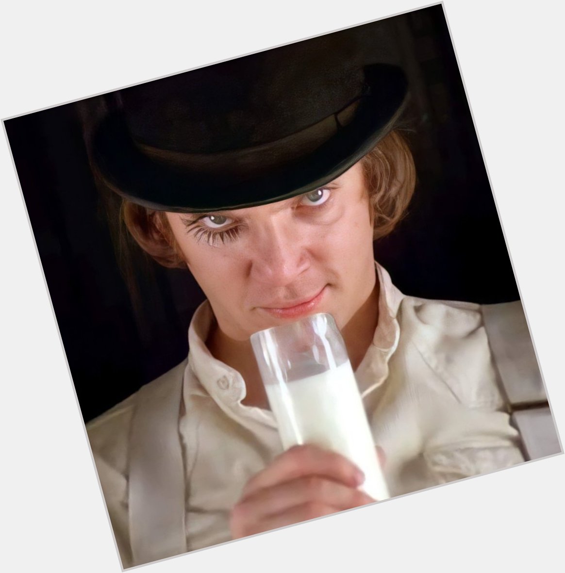 Happy Birthday my droogie! Malcolm Mcdowell, 79 years young 